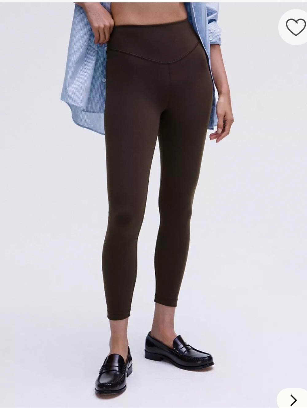 (2) Lululemon Wunder Under SmoothCover High-Rise Tight 25"
